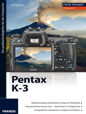 cover image of Foto Pocket Pentax K-3